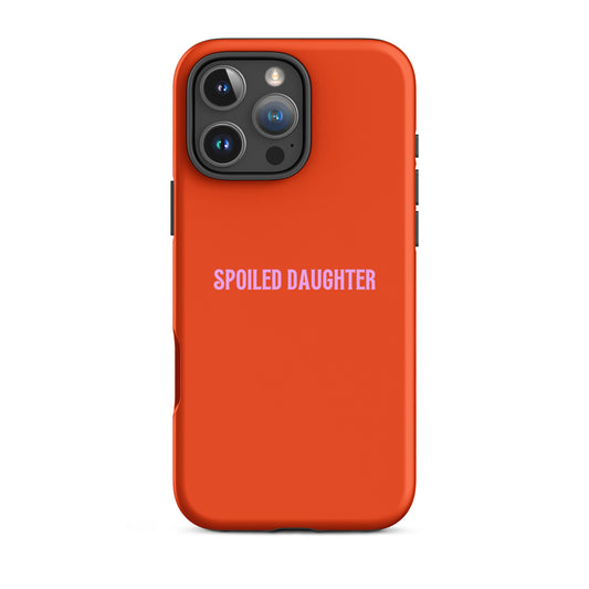 spoiled daughter iPhone® case red